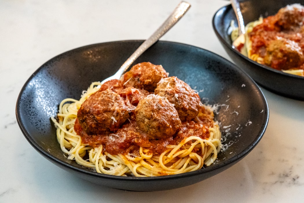 Easy Meatballs in Red Sauce