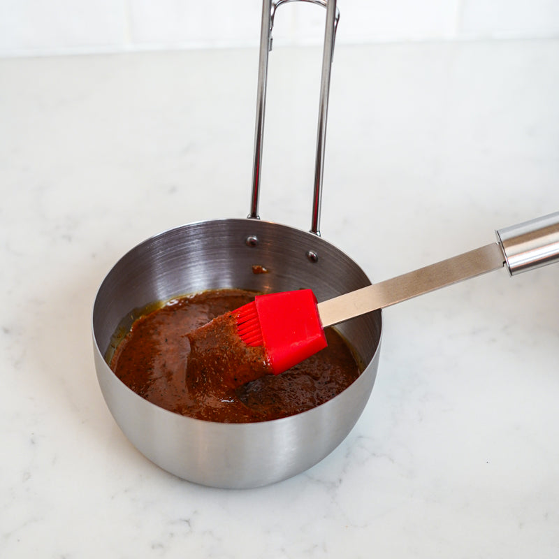 Sauce Pan with Silicone Basting Brush - 20 oz