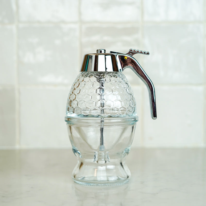 Honeycomb Glass Syrup Dispenser