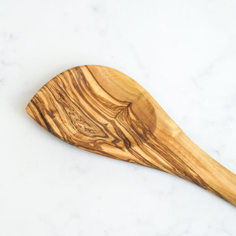 Olive Wood Chef's Spoon