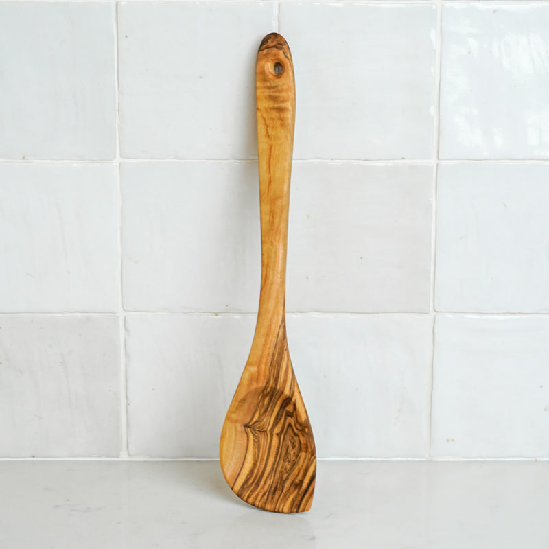 Olive Wood Chef's Spoon